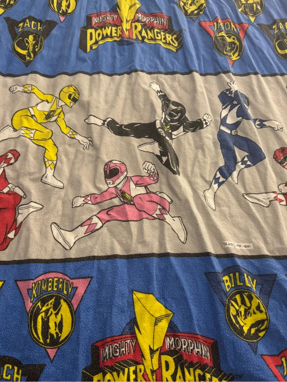Power Ranger complete twin sheet set - Picture 3 of 9